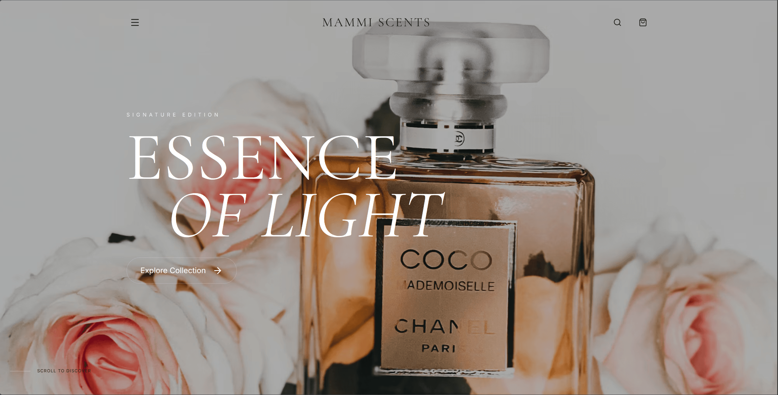 Mammi Scents perfume and fragrance website