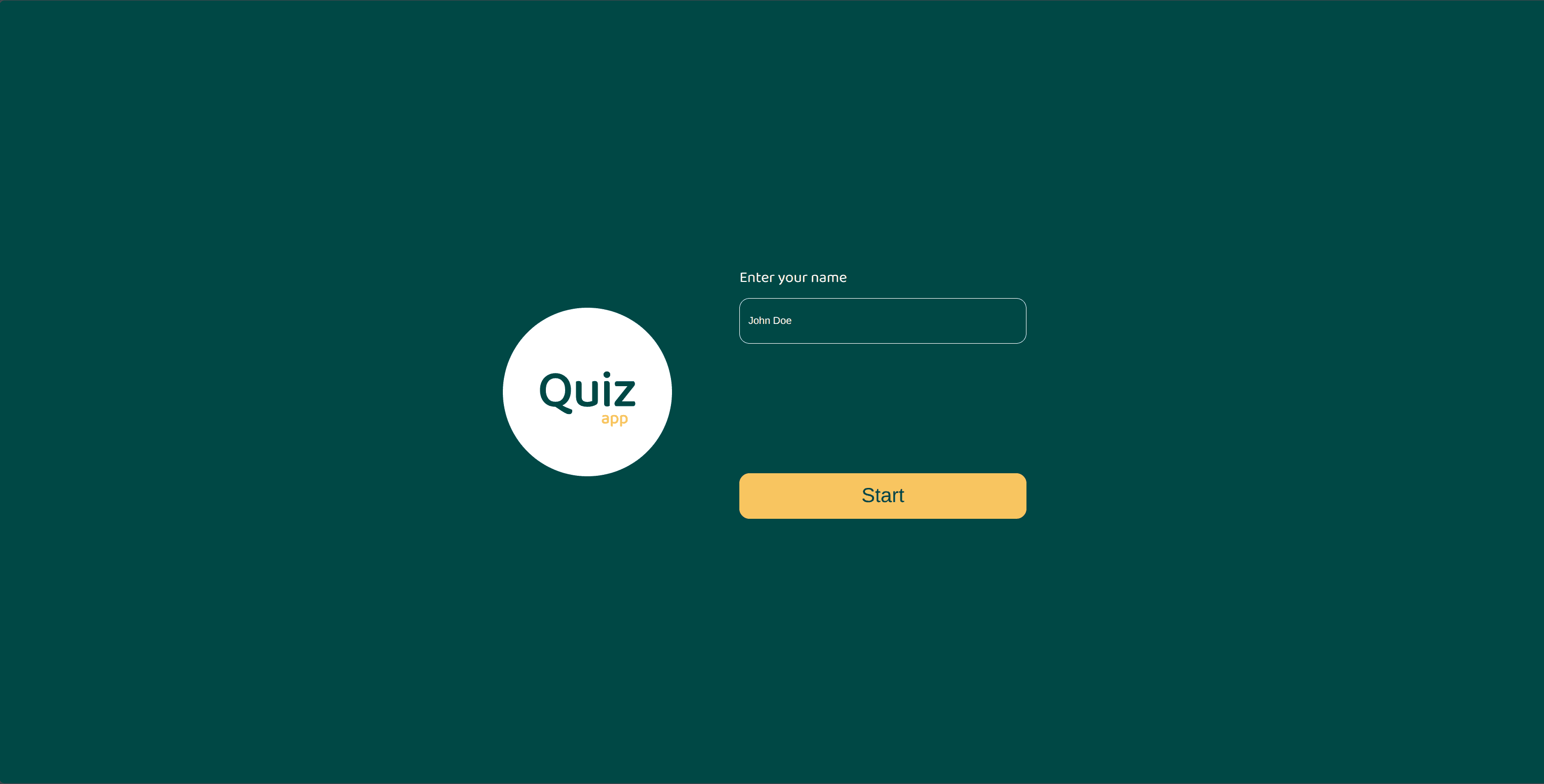 Quiz App screenshot